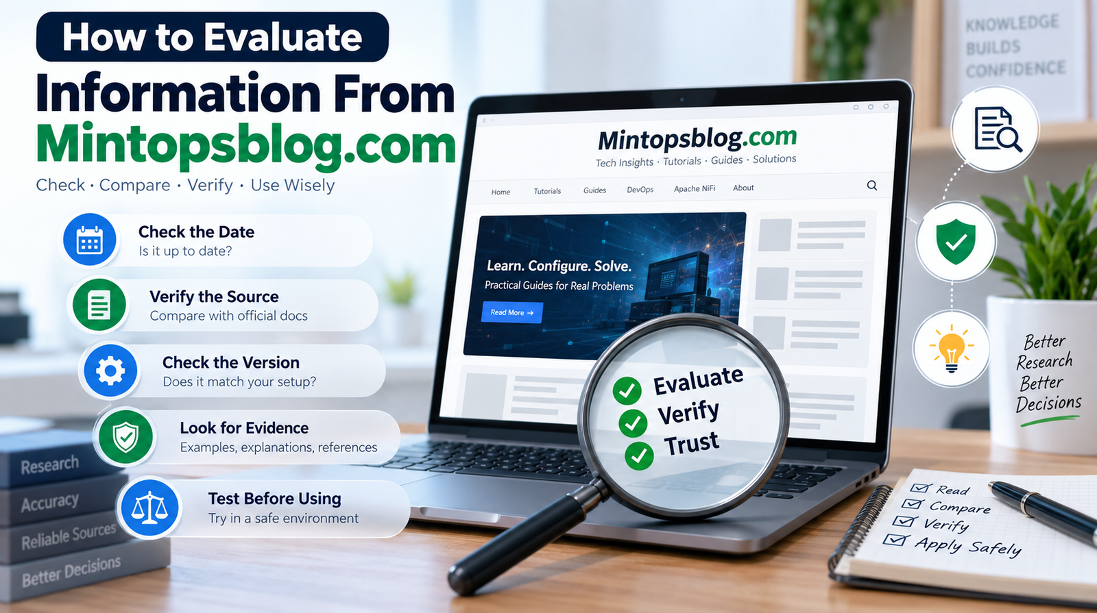 How to Evaluate Information From Mintopsblog.com